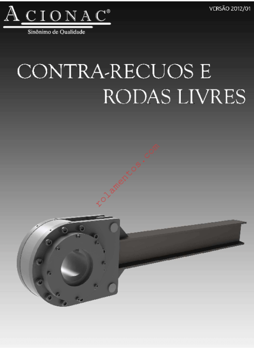 catálogo geral de catracas, contra-recuos e rodas livres ACIONAC 2012 - português - Image 2