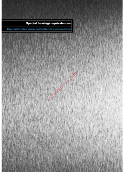 catálogo de conversões de rolamentos A&S 2005 - multilíngue - Image 2